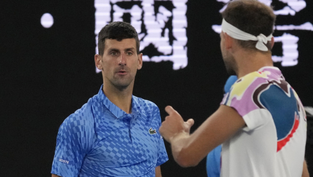 ĐOKOVIĆ U ČUDU Dimitrov se žalio posle ovog Novakovog poteza