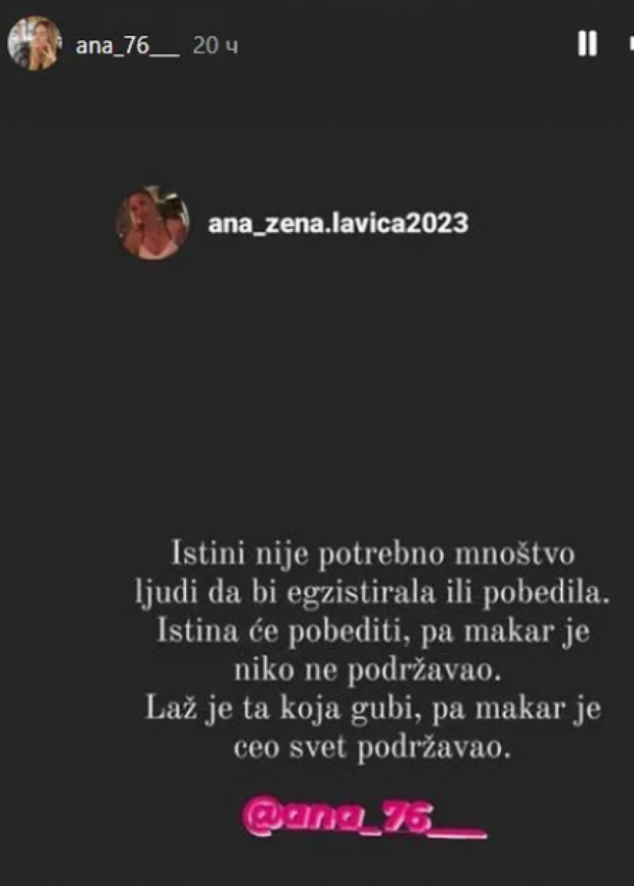 OGLASILA SE PRED ULAZAK U ZADRUGU Ana se uskoro suočava sa nevernim suprugom, EVO ŠTA JOJ JE CILJ