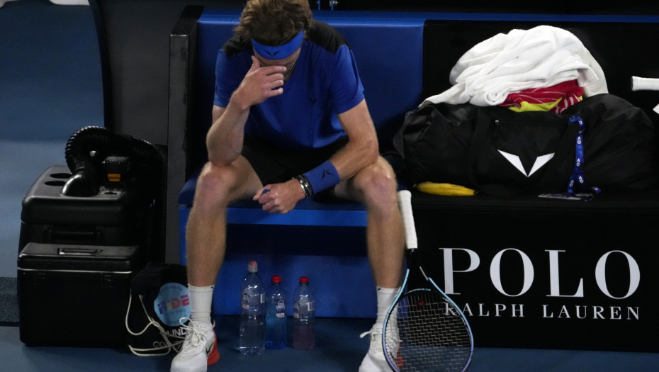 MALO SE POGUBIO Posle razbijanja Rubljov ne zna šta priča:  Nisam bio impresioniran Đokovićem