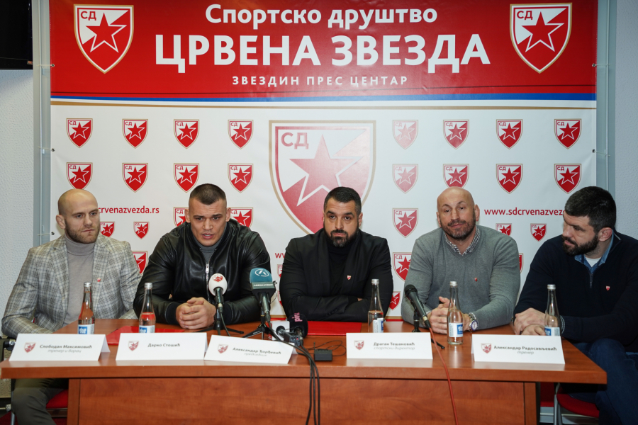 CRVENA ZVEZDA ŽELI DA SE POPNE NA KROV EVROPE MMA as Darko Stošić ponovo deo crveno-bele porodice