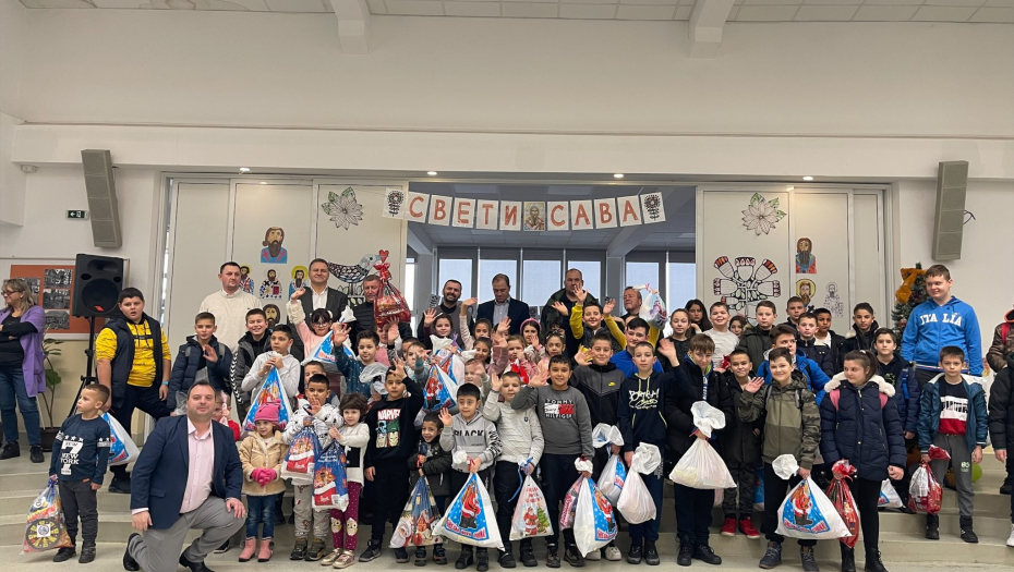 CarGo i Hilandar uručili 1.200 paketića na Savindan