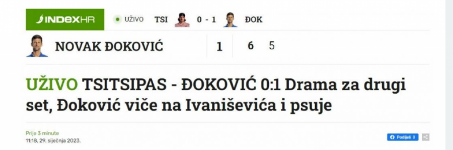 HRVATI NAPALI NOVAKA Đoković nije uradio ništa, komšije sramno udarila na njega (FOTO)