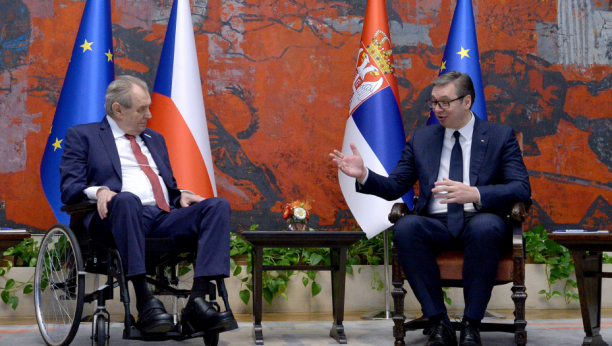 ZEMAN POKAZAO HRABROST Vučić: "To što je on rekao o Kosovu, ostalo je u srcima građana"