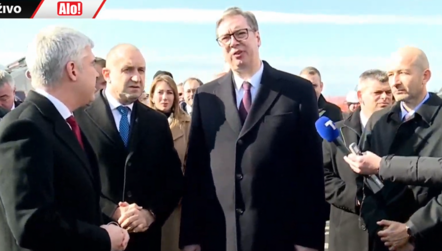 VAŽAN PROJEKAT ZA CELU EVROPU Vučić: Kao da sam u Srbiji, isto nam se i sela zovu! (VIDEO)