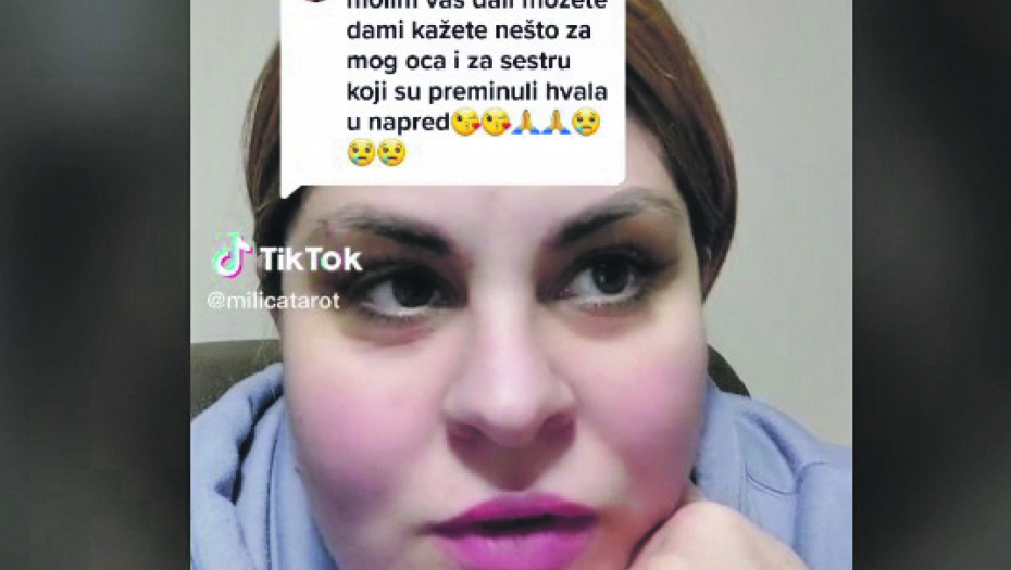MOGU DA MI PLJUNU POD PROZOR! Milica Tarot ne vidi problem u tome što priča sa mrtvima