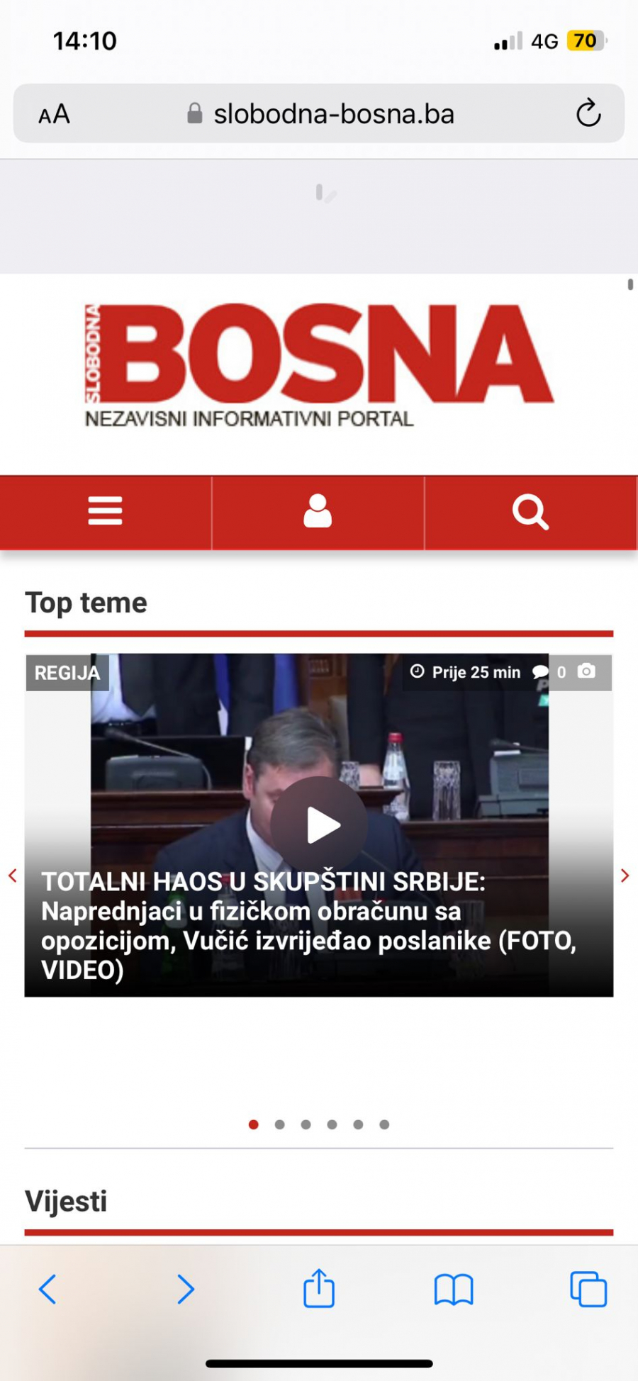 USTAŠKI I PROMUSLIMANSKI MEDIJI U ZAGREBU I SARAJEVU ZADOVOLJNO TRLJAJU RUKE Opozicioni huligani izazvali “kaos u Skupštini Srbije”, to je znak da će Srbij slaba, a to je uvek odlično!