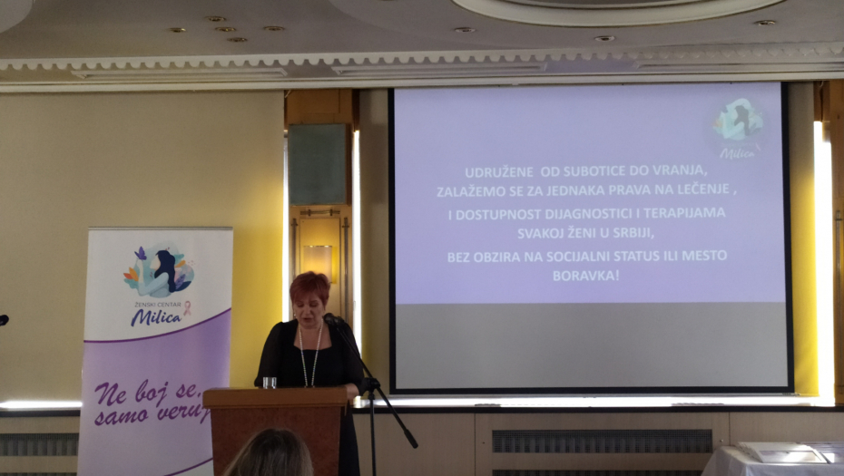 NACIONALNI CENTAR ZA PODRŠKU I EDUKACIJU OBOLELIH OD RAKA DOJKE Zajednička borba protiv (m)raka