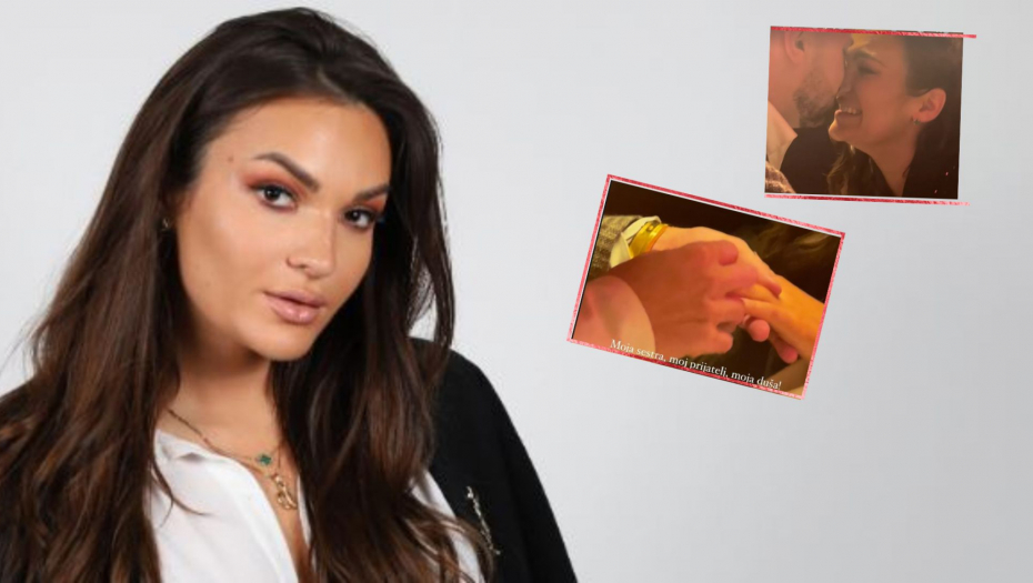 REKLA "DA" Fudbaler Darko Jevtić zaprosio Tamaru Milutinović: PEVAČICA ZAVRŠILA U SUZAMA (FOTO)