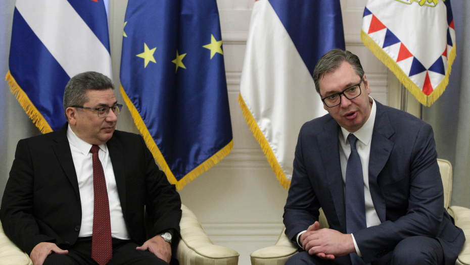 “PONOSNI NA 120 GODINA DIPLOMATSKIH ODNOSA” Vučić se sastao s ambasadorom Kube (FOTO)