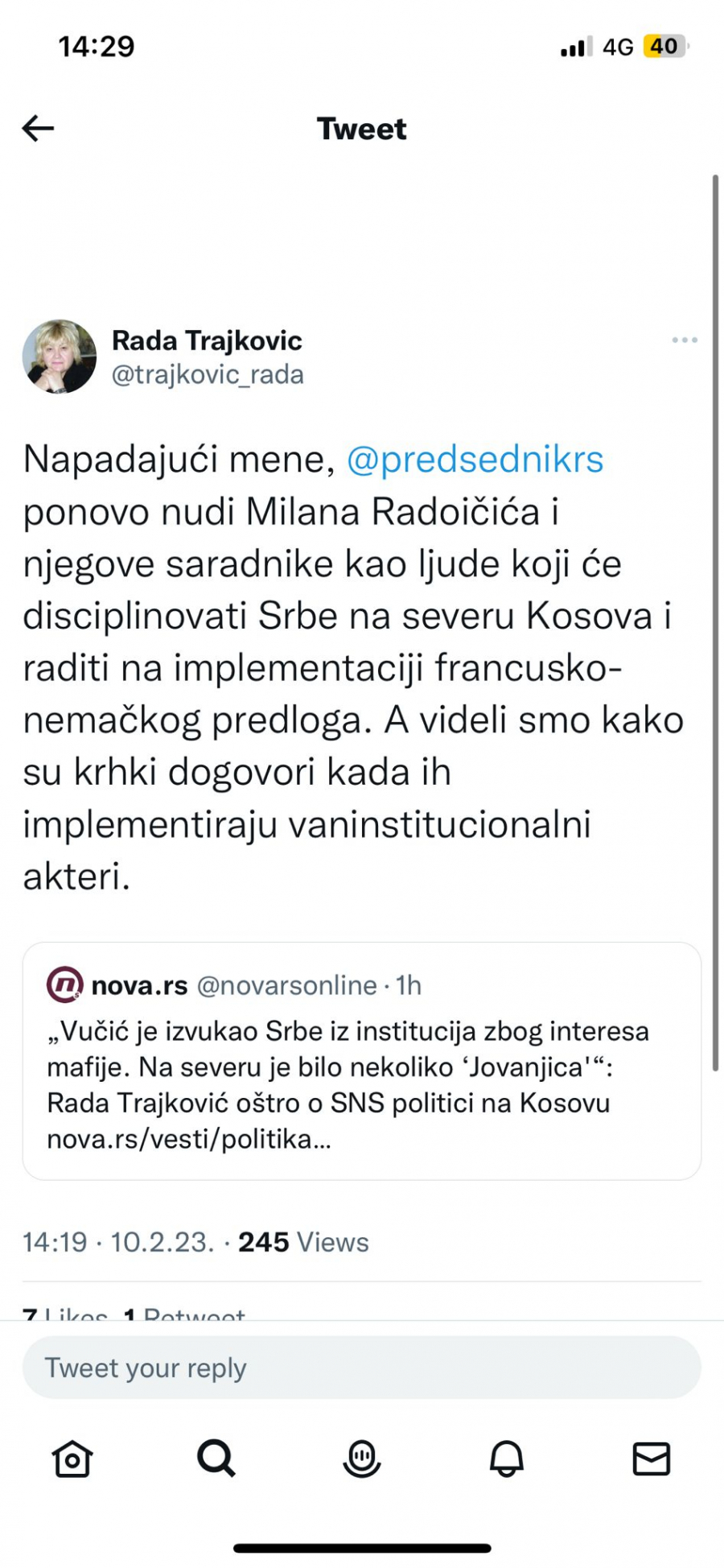 KURTIJEVA RADA JEDNIM TVITOM RAZJASNILA SVE! (FOTO)