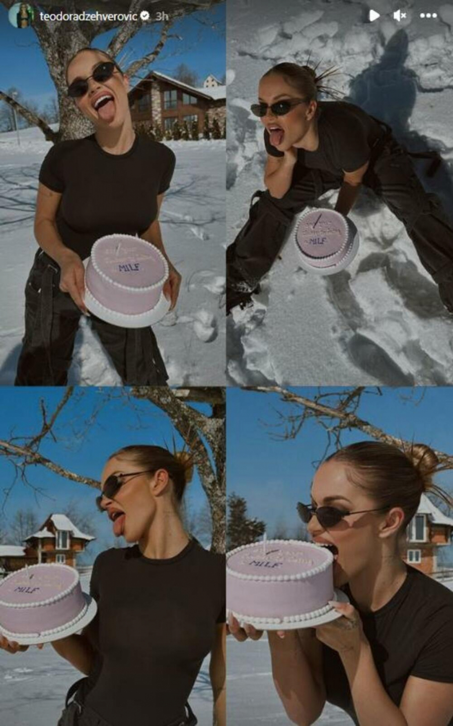 VRELA TEODORA DŽEHVEROVIĆ ISPLAZILA JEZIK I KRENULA DA LIŽE Javnost u šoku zbog prizora, bez blama se skinula i napravila HOT POZE (FOTO)