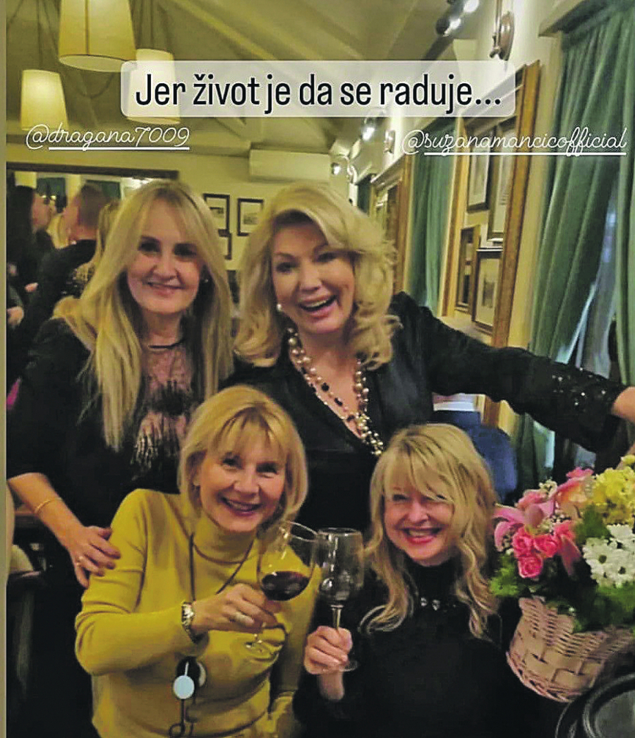 ŽIVI SvAKI DAN KAO DA JE POSLEDNJI Suzana Mančić pronašla recept za sreću