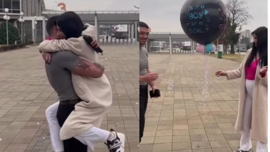 SAZNALA POL DETETA! Tara Simov otkrila da li čeka dečaka ili devojčicu, OD SREĆE SKOČILA DEČKU U NARUČJE (VIDEO)