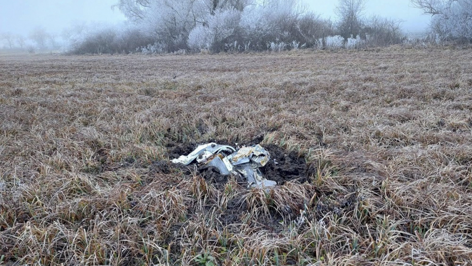 PRONAĐENI OSTACI RAKETE! Prvi snimci projektila koji je doleteo iz Ukrajine!