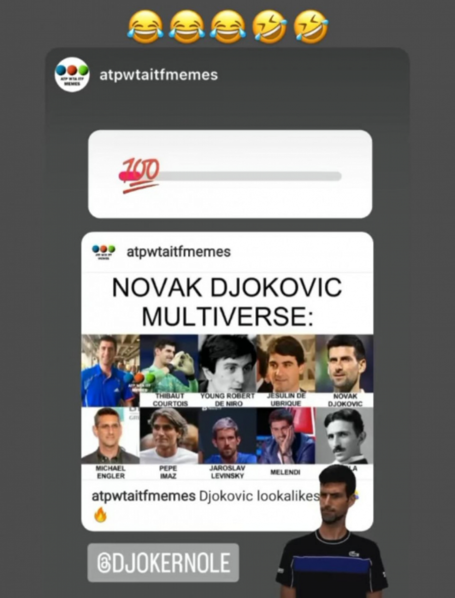 OSOBA A: JA SAM NOVAK ĐOKOVIĆ, OSOBA B: JA SAM NOVAK ĐOKOVIĆ... Nole se slatko nasmejao, pogledajte ko su sve njegovi dvojnici (FOTO)