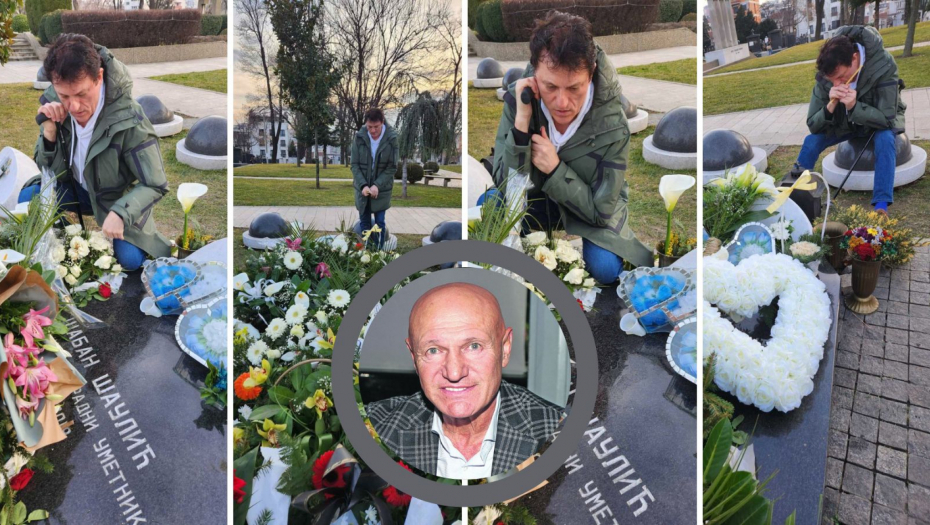 AH, TAJ NESREĆNI TURČIN Kum pokojnog Šabana obišao njegov grob, za Alo! govorio i o ubici: "Nadam se samo jednom" (FOTO)