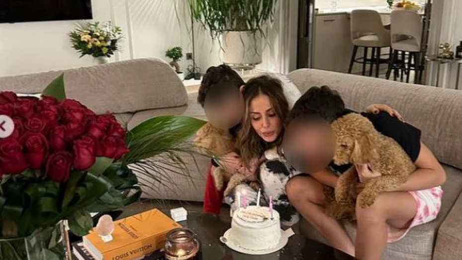 Emina Jahović proslavlja sinu rođendan