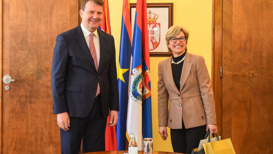 Mirović i ambasadorka Belgije o unapređenju saradnje
