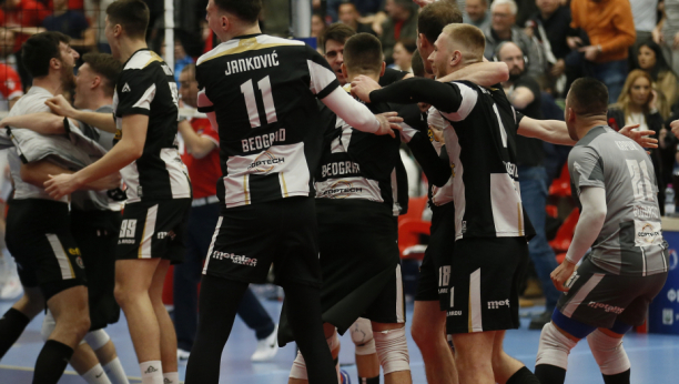 TRIPLA KRUNA CRNO-BELIH Partizan srušio Vojvodinu i po 12. put postali šampioni Srbije