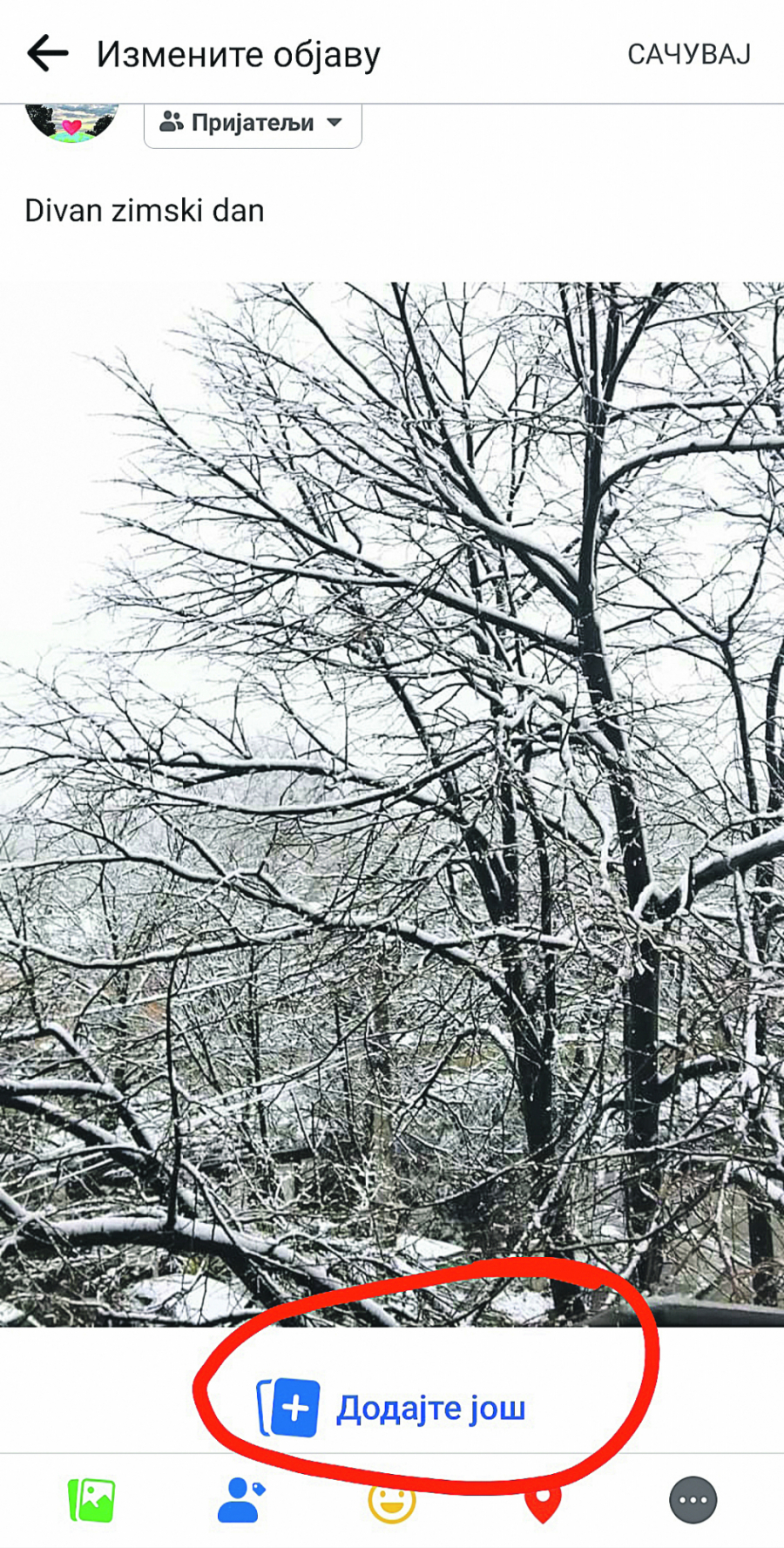 FEJSBUK PRVA POMOĆ ZA NEUPUĆENE Kako da izmenite tekst ili fotografiju koje ste već objavili