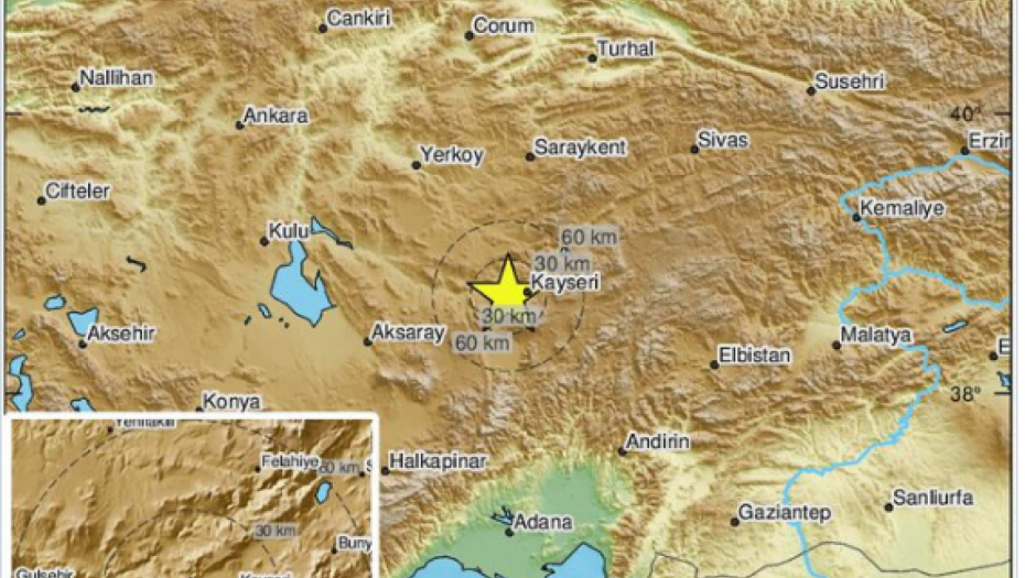 NOVI ZEMLJOTRES POGODIO TURSKU! Tlo ne miruje