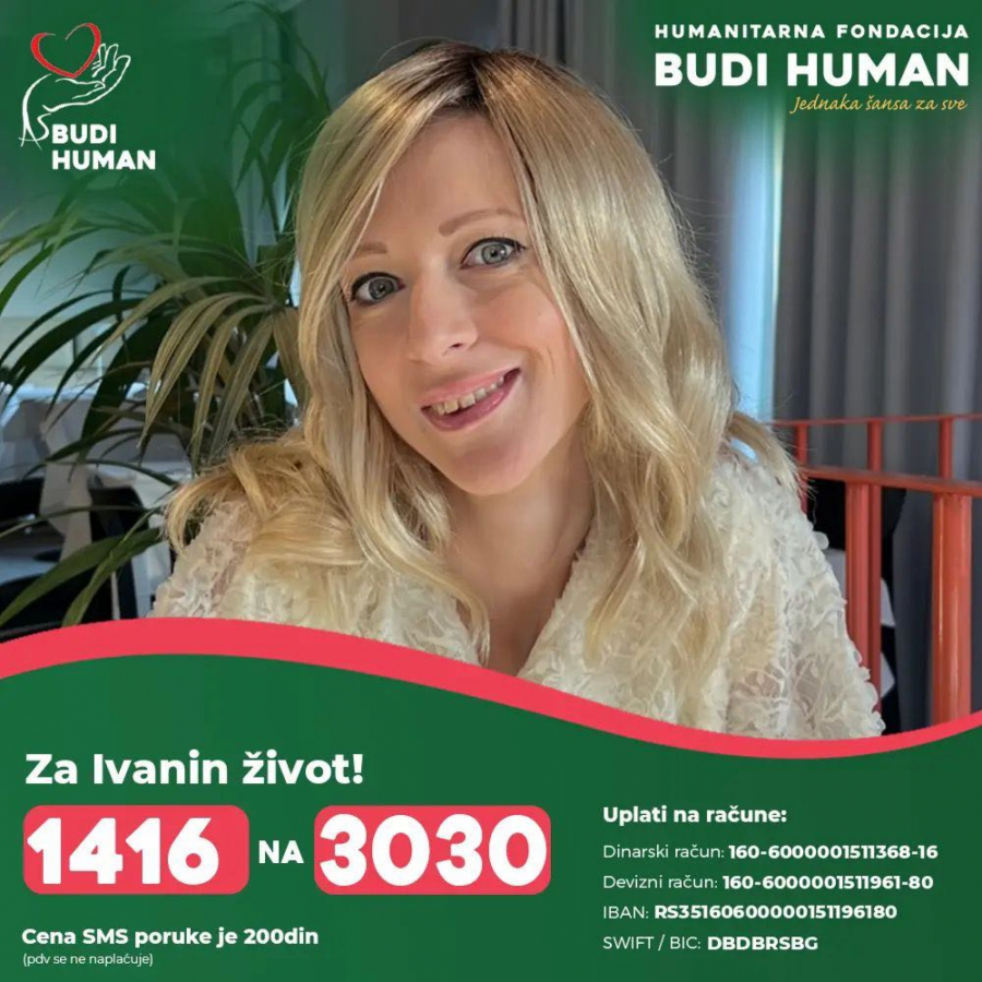 NJEN ŽIVOT TRENUTNO KOŠTA 250.000 EVRA Mladoj majci Ivani Matijević je potrebna naša pomoć za izlečenje (VIDEO)