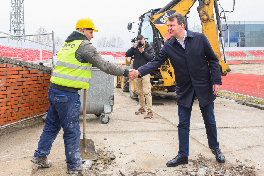 MIROVIĆ: Gradski stadion u Zrenjaninu u funkciji do kraja godine