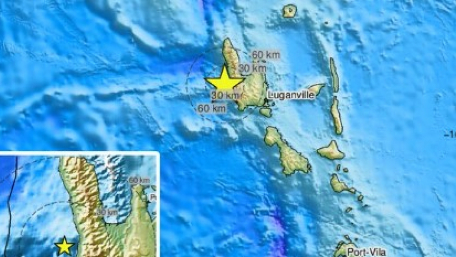 JAČINA 6,6 RIHTERA Katastrofalan zemljotres potresao ostrvsku državu