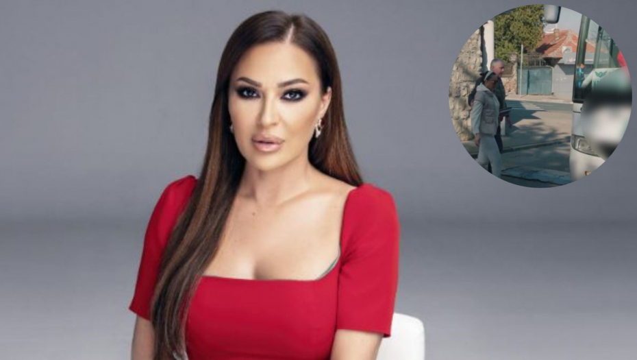 CECA RAŽNATOVIĆ U AUTOBUSU Hit prizor, najveća balkanska zvezda u prevozu, a evo šta je razlog (FOTO)