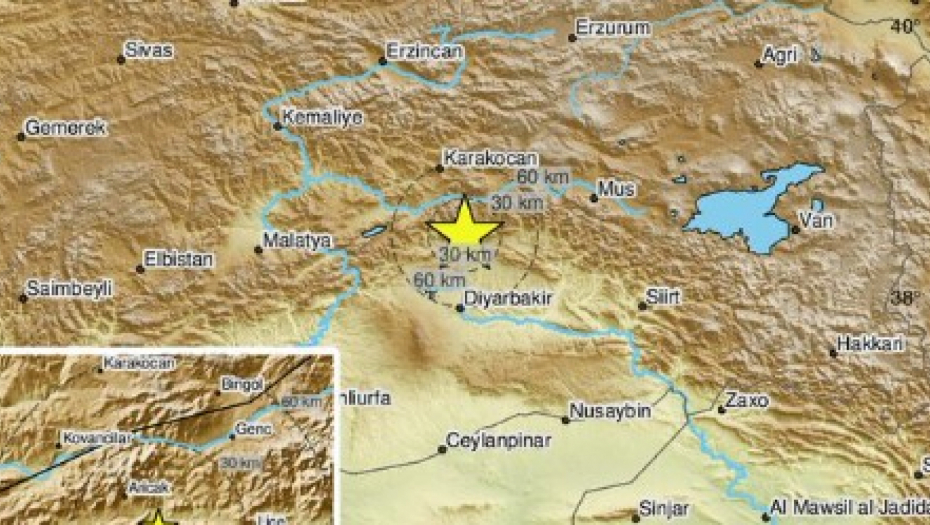 JAČINA 4,1 RIHTERA Još dva jaka zemljotresa uzdrmala Tursku!