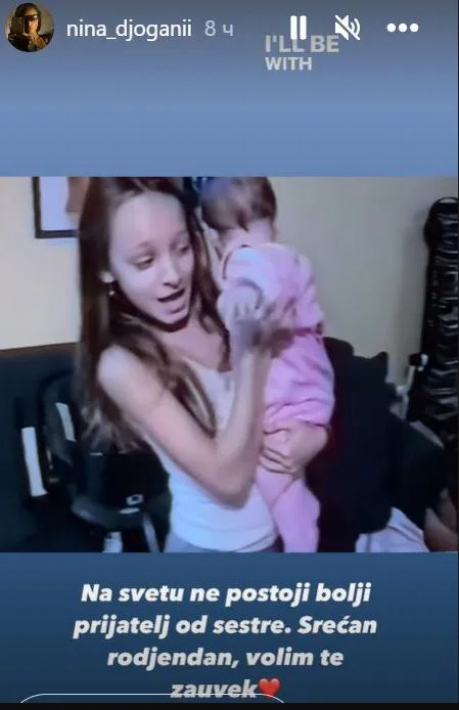 DANAS PROSLAVLJA 27. ROĐENDAN Luni Đogani pristižu čestitke sa svih strana, a ova poruka tera suze na oči (VIDEO)