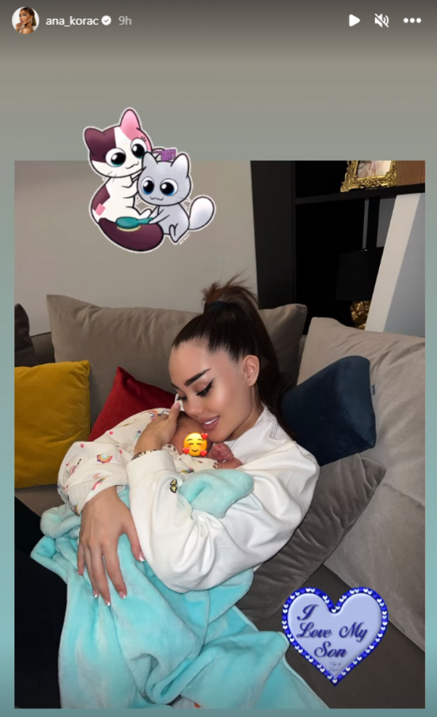 UŽIVA U MAJČINSTVU Ovog puta Ana Korać se pohvalila poklonom za dobro jutro (FOTO)