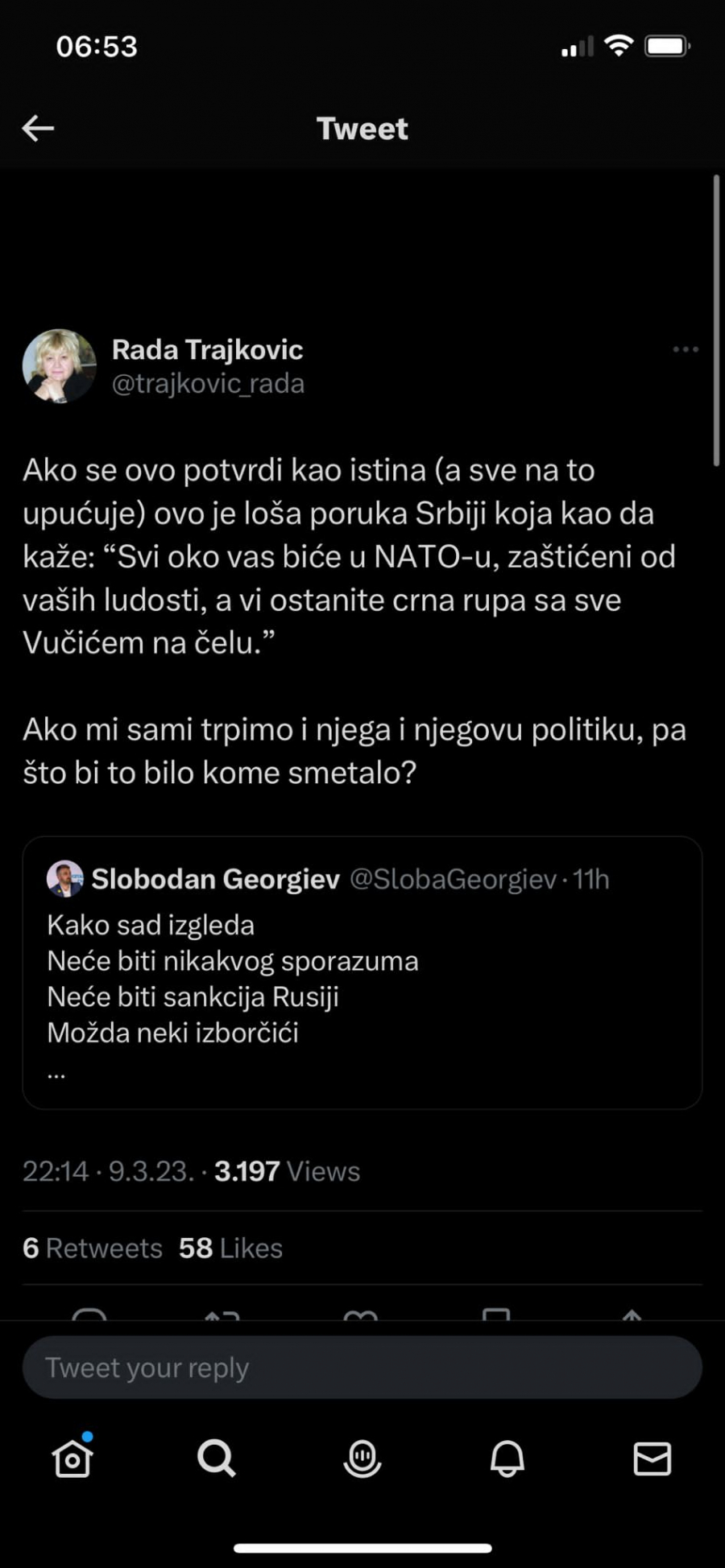 PROTIV VUČIĆA I PROTIV SRBIJE Rada Trajković i ekipa: Kriv je ako potpiše, kriv je ako ne potpiše! (FOTO)