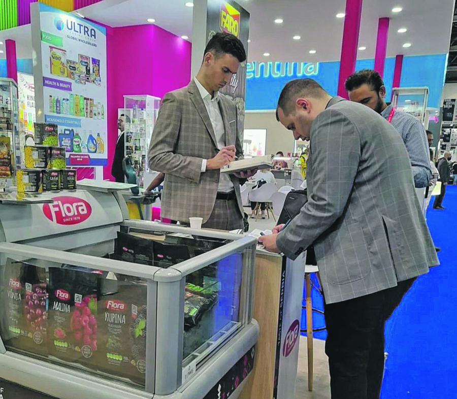 NAŠE BLAGO 2.000 sastanaka i 10 miliona evra novih poslova srpskih kompanija na sajmu Gulfood: Odličan nastup privrede Srbije u Dubaiju