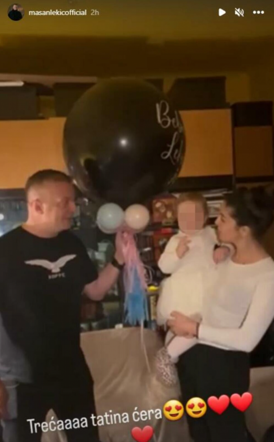 MAŠAN LEKIĆ POSTAJE OTAC PO TREĆI PUT Roditelji objavili srećne veste, evo kog je pola beba (FOTO)