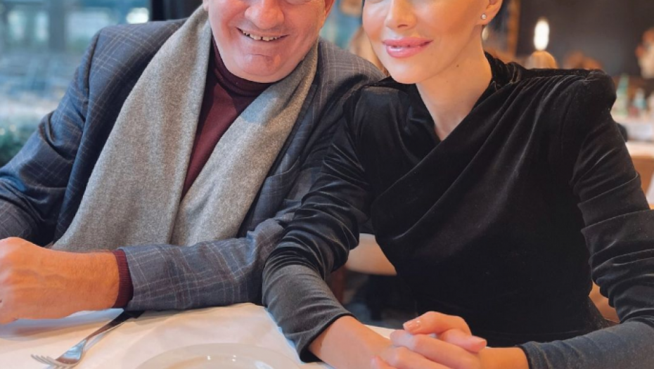 Jelena Simić sa suprugom 
