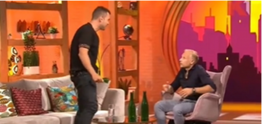 RAZBIO FLAŠU PA KRENUO NA VODITELJA MILANA KALINIĆA Drštvene mreže su se usijale komentarima (VIDEO)