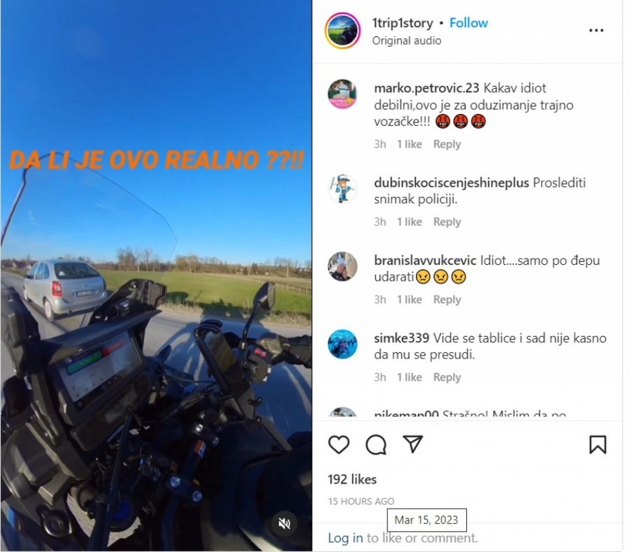 NEČUVENO Snimak vozača koji drži dete u krilu i priča telefonom dok vozi izazvao bes javnosti: Robija za oca koji je mogao da ubije bebu!