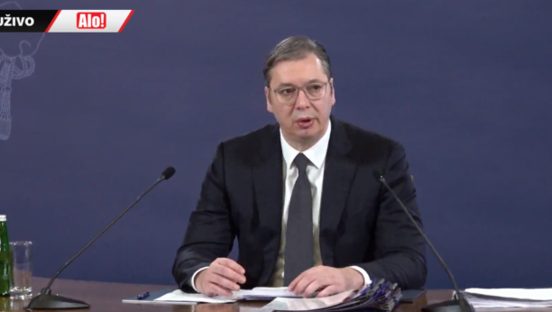 "TO NIJE PRIZNANJE TZV. KOSOVA, NI DE FAKTO NI DE JURE" Predsednik Vučić istakao da pred Srbijom nisu laki dani