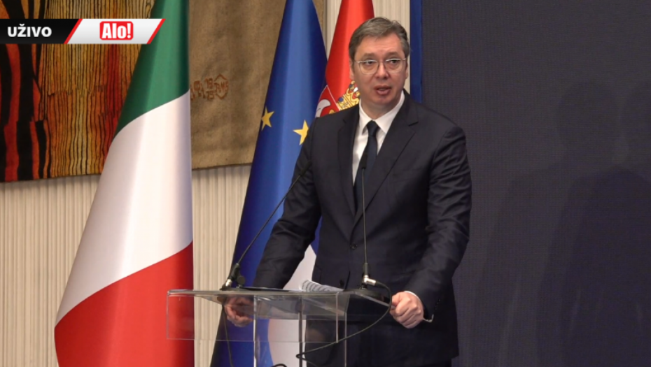 VUČIĆ SE SASTAO SA TAJANIJEM Srbija i Italija sklopile niz ključnih sporazuma (VIDEO)