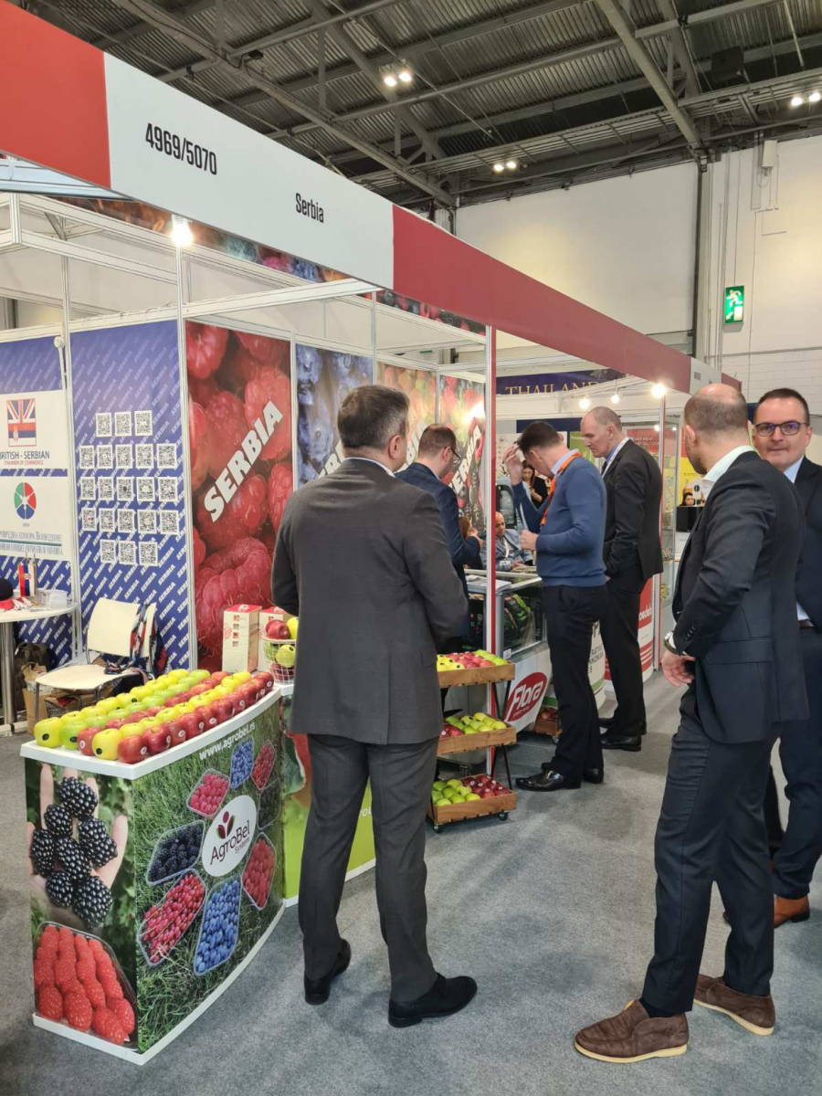 Zapažen nastup Privredne komore Vojvodine sa privrednicima iz Republike Srbije na Sajmu hrane i pića u Londonu