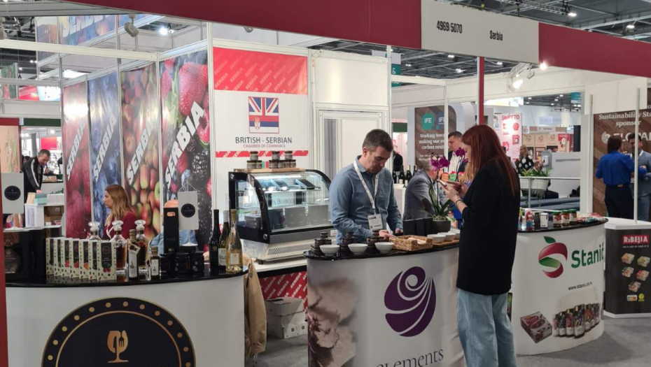 Zapažen nastup Privredne komore Vojvodine sa privrednicima iz Republike Srbije na Sajmu hrane i pića u Londonu