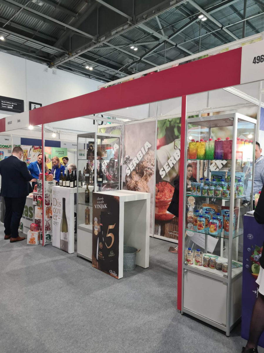 Zapažen nastup Privredne komore Vojvodine sa privrednicima iz Republike Srbije na Sajmu hrane i pića u Londonu