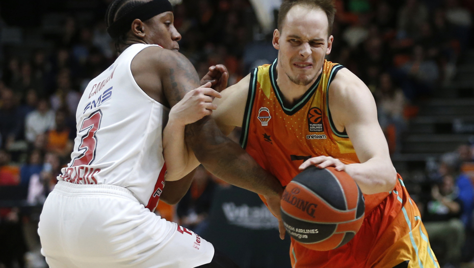 MALER ZA ŠPANCE Valensija bez Prepeliča u borbi za Top 8 Evrolige