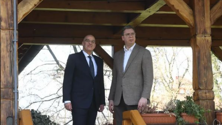 VUČIĆ SA DENDIJASOM Našem prijatelju sam zahvalio na principijelnom stavu Grčke! (FOTO)