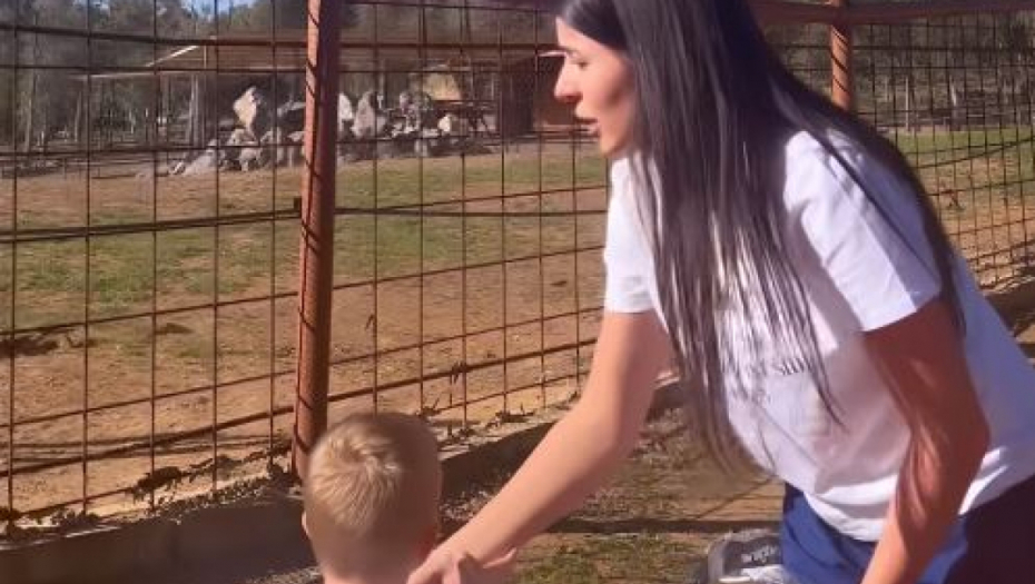 Anastasija i mali Željko 