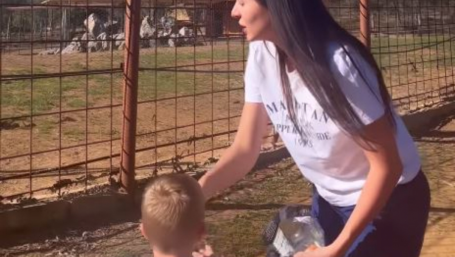 Anastasija i mali Željko 