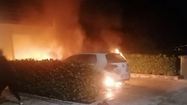 POŽAR U BANJALUCI! Zdravko Čolić zapalio komšiji automobil na Starčevici, policija blokirala ulicu (FOTO)