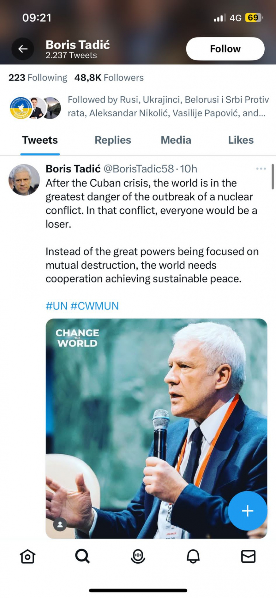 SOLI PAMET CELOM SVETU Tadić klepa pare po Americi i mudruje, a kao miš bežao u Rumuniju! (FOTO)