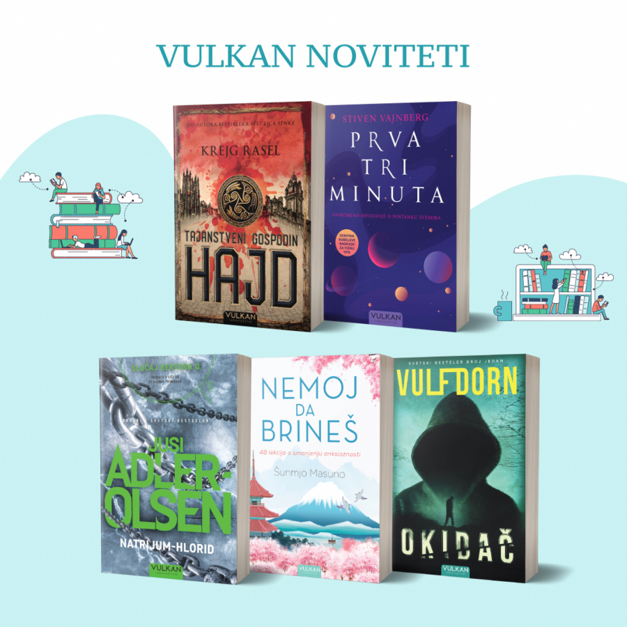 Vulkanovi bestseleri koje ćete čitati ovog proleća